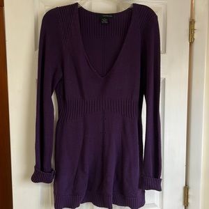 Calvin Klein long Purple Sweater